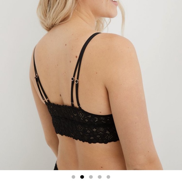 Black Lace Bralette - Picture 2 of 4
